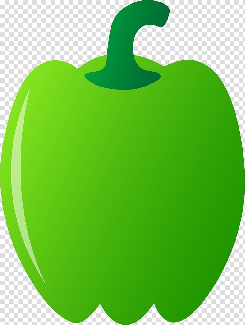 Bell pepper Jalapexc3xb1o Chili pepper , Cartoon Bell transparent background PNG clipart