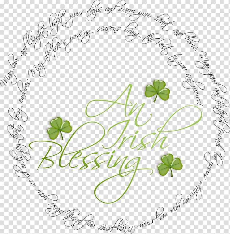 Saint Patrick\'s Day Blessing Irish people Quotation Saying, Happy St Patricks Day transparent background PNG clipart