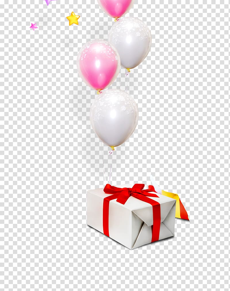 Gift Balloon Designer, Balloons and gifts transparent background PNG clipart