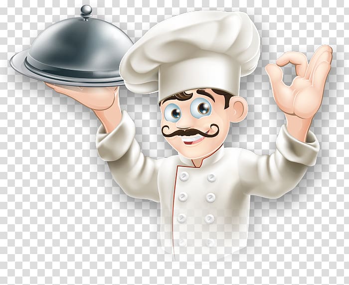 Pizza Italian cuisine Chef, cartoon chef transparent background PNG clipart