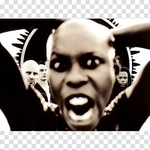 Skunk Anansie Stoosh Post Orgasmic Chill Smashes and Trashes Paranoid & Sunburnt, Britpop transparent background PNG clipart