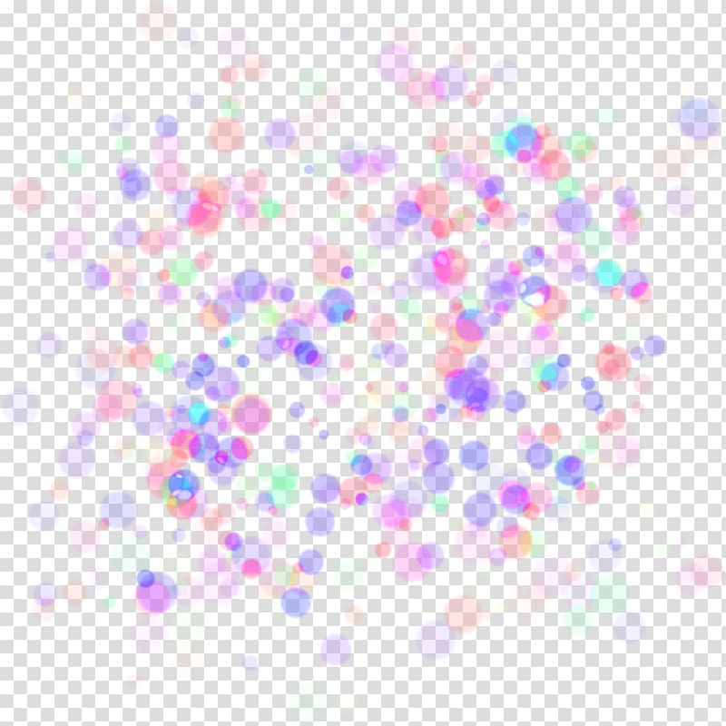 multicolored polka-dot , Bokeh Display resolution, holi transparent background PNG clipart