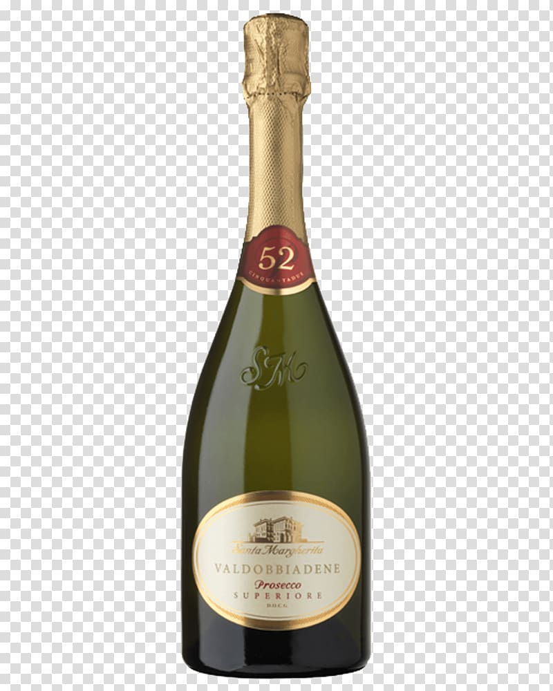 Prosecco Sparkling wine Valdobbiadene Champagne, wine transparent background PNG clipart