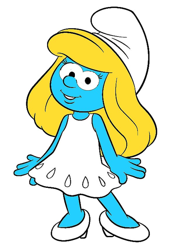 The Smurfette Brainy Smurf Papa Smurf The Smurfs, Blonde Hair Cartoon Characters transparent background PNG clipart