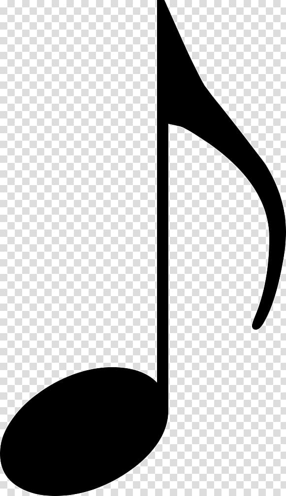 Musical note , black stave transparent background PNG clipart