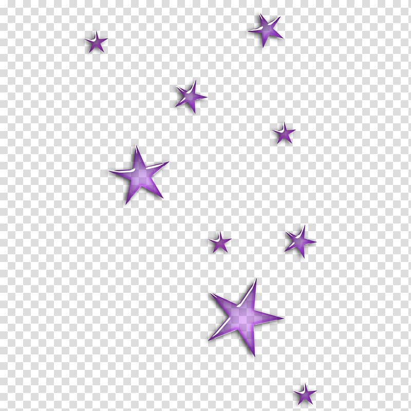 floating stars transparent background PNG clipart