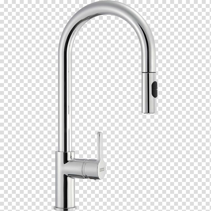 Tap Franke Kitchen Sink Mixer, pull out transparent background PNG clipart
