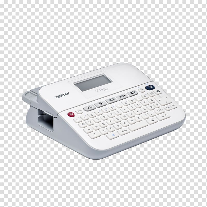 Embossing tape Label printer Brother Industries, printer transparent background PNG clipart