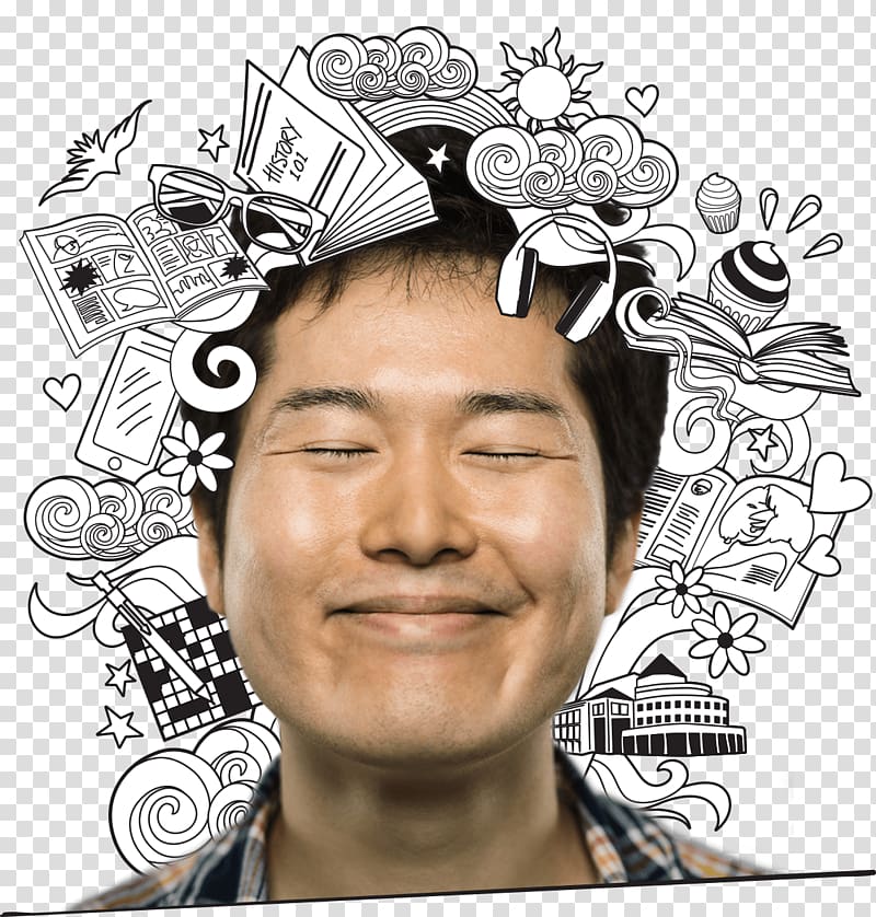 MiWay Mississauga Forehead Cheek Commuting, Reading man transparent background PNG clipart