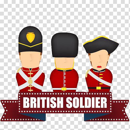 United Kingdom Soldier Cartoon Illustration, British soldier transparent background PNG clipart