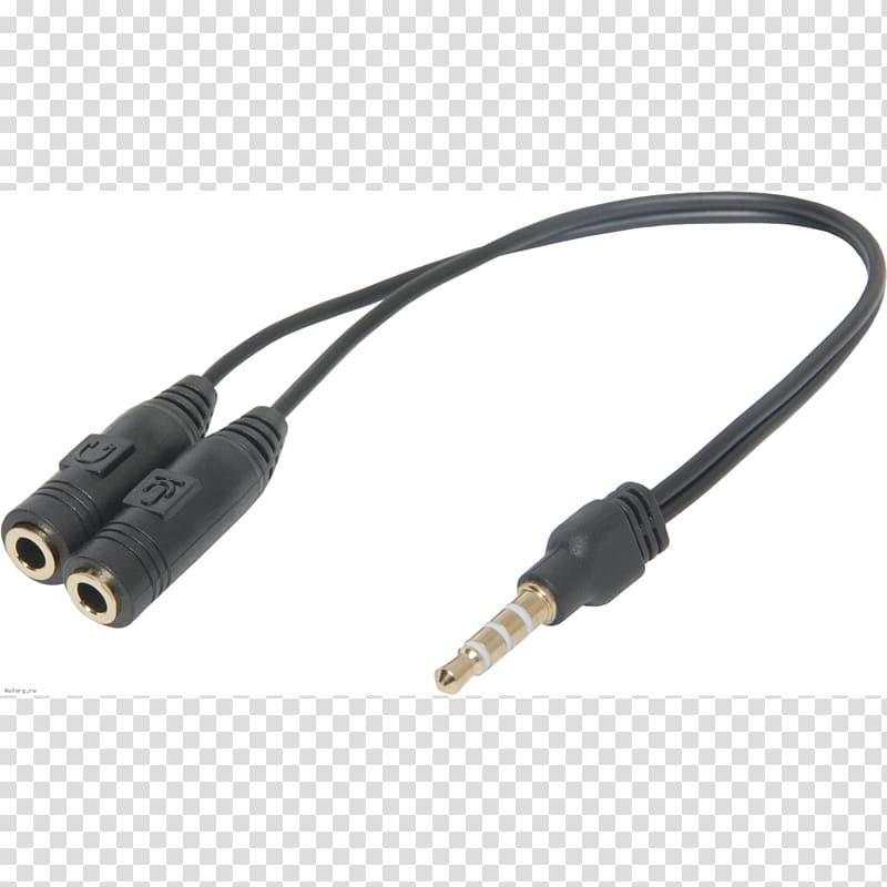 Coaxial cable Adapter Phone connector Electrical connector Headphones, jack jack parr transparent background PNG clipart
