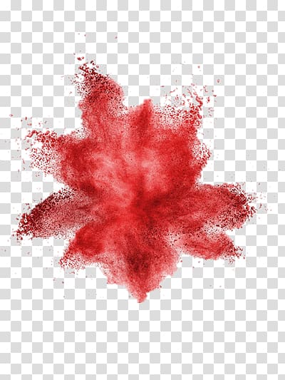 red powder transparent background PNG clipart