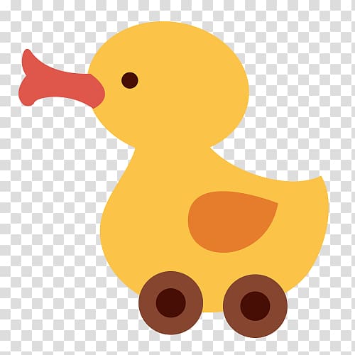 Toy Toddler Childhood , Big yellow duck transparent background PNG clipart