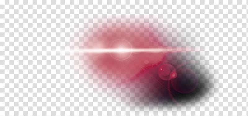 Close-up Mouth, Red light effect element transparent background PNG clipart
