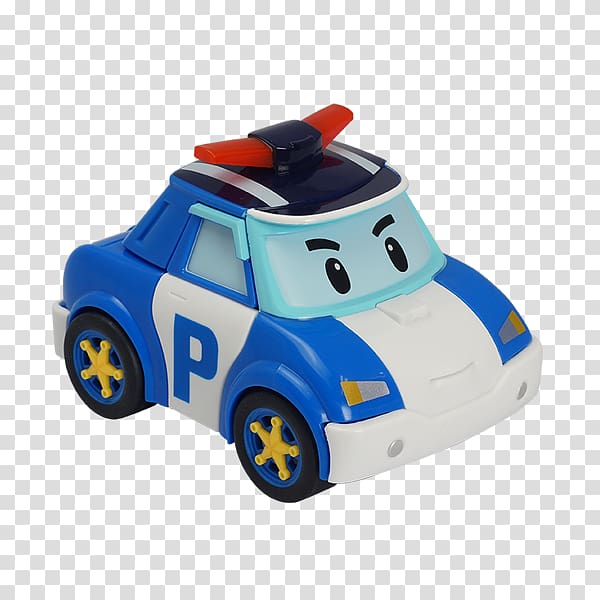Toy Robot Transformers Child Police car, toy transparent background PNG clipart