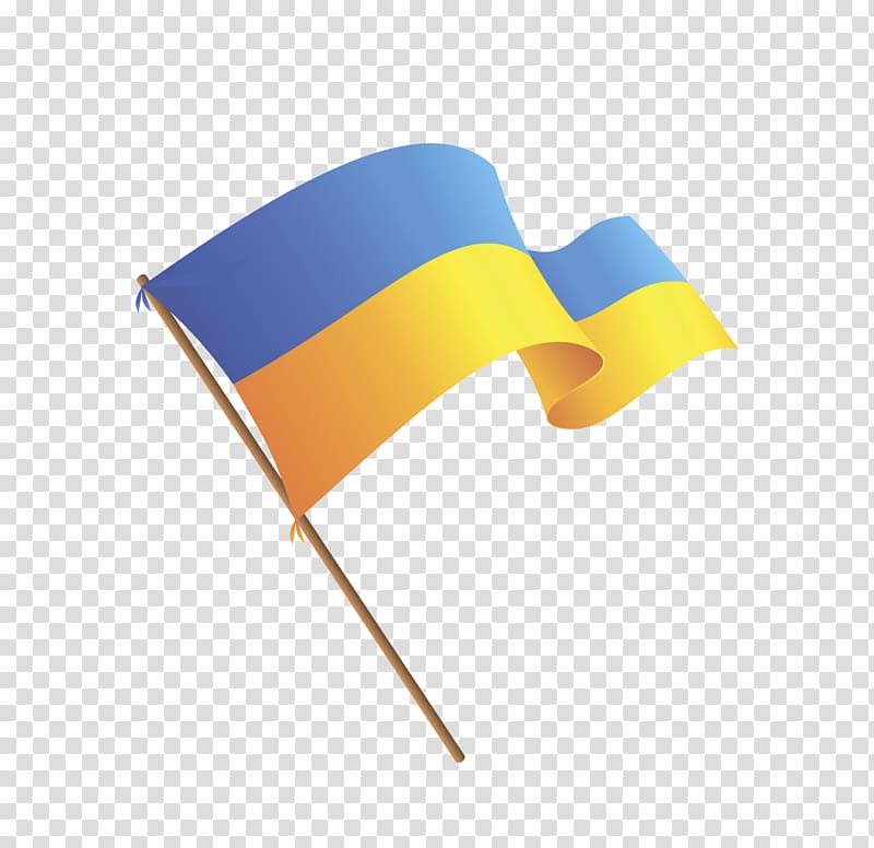 Flag of Ukraine , ukrainian transparent background PNG clipart