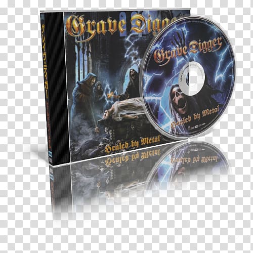 Compact disc Healed by Metal Digipak Music Grave Digger, Grave Digger transparent background PNG clipart