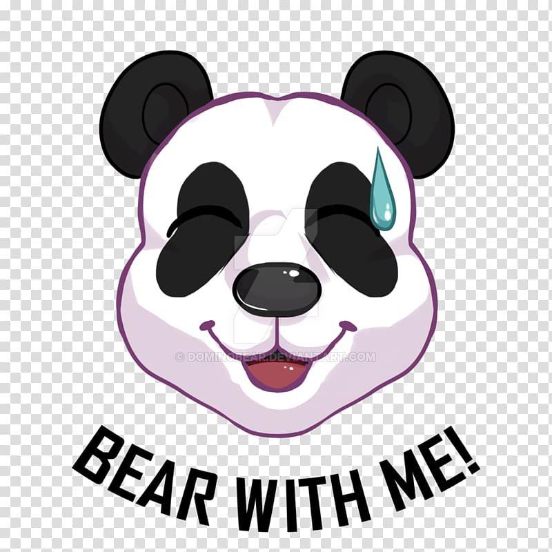 My Hobby Shop Graphic Designer, giant panda transparent background PNG clipart