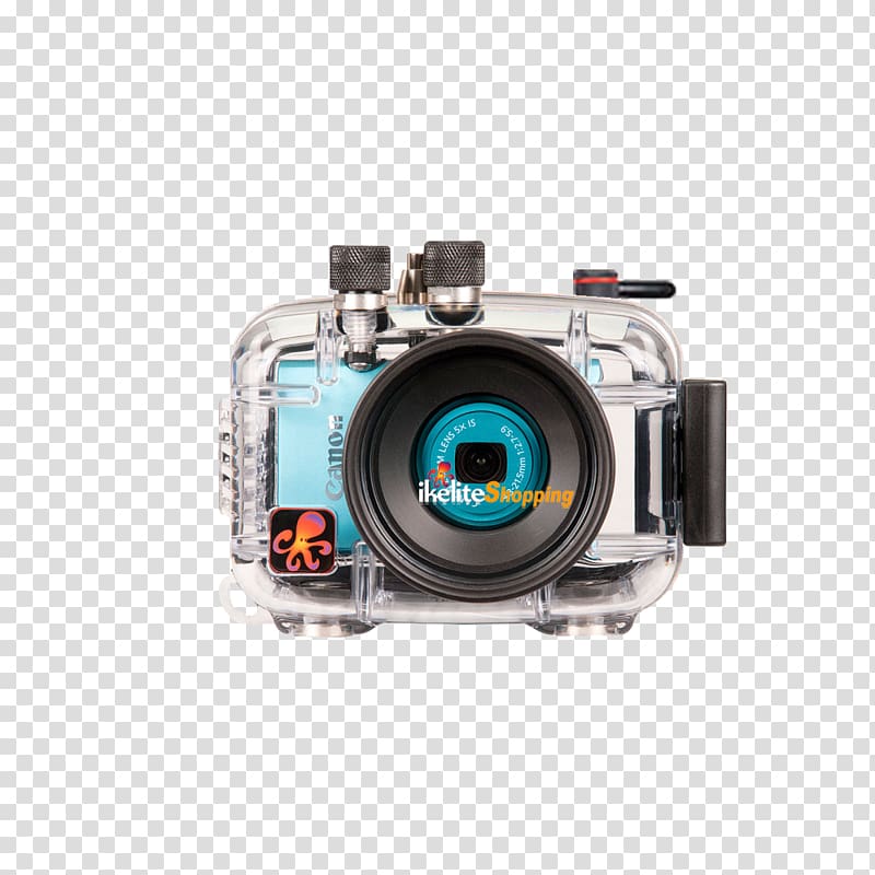 Canon IXUS 125 HS Point-and-shoot camera Underwater , elite transparent background PNG clipart