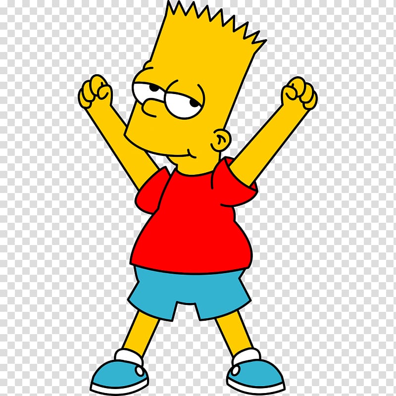 Bart Simpson Homer Simpson Lisa Simpson , Bart Simpson transparent background PNG clipart