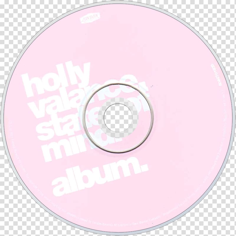 Compact disc Pink M, Holly Valance transparent background PNG clipart