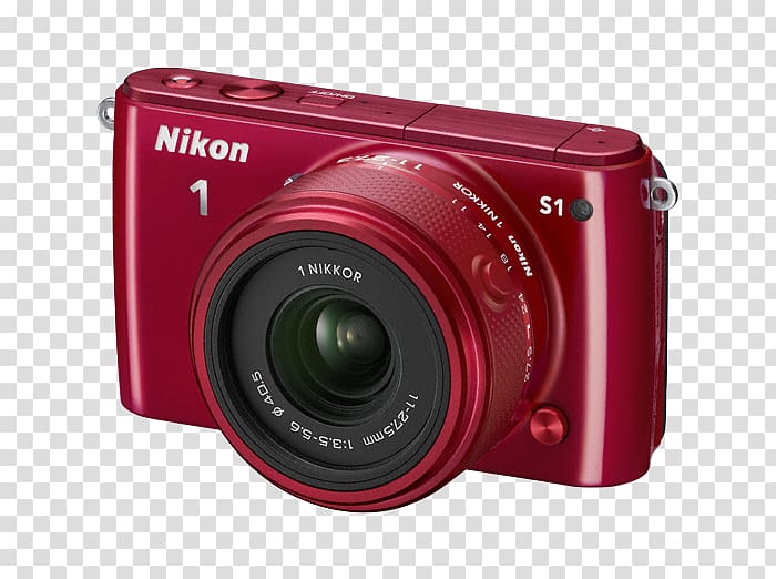 Nikon 1 S1 Camera lens Mirrorless interchangeable-lens camera System camera, european castle transparent background PNG clipart