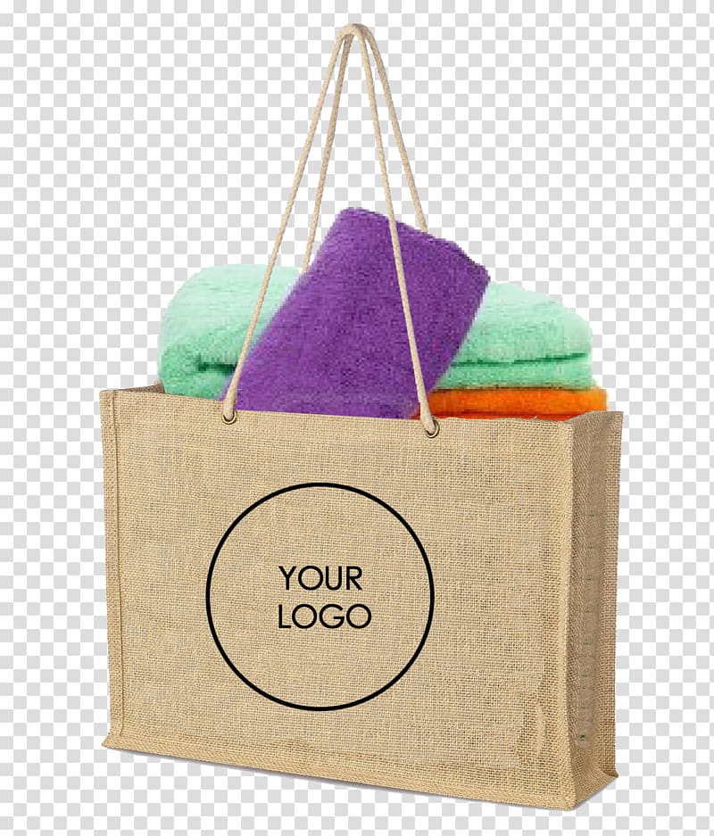 Jute Bag Packaging and labeling Gunny sack Hessian fabric, bag transparent background PNG clipart