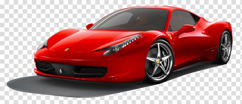 2012 Ferrari 458 Spider 2010 Ferrari 458 Italia 2015 Ferrari 458 Italia Ferrari F430, Red car model transparent background PNG clipart