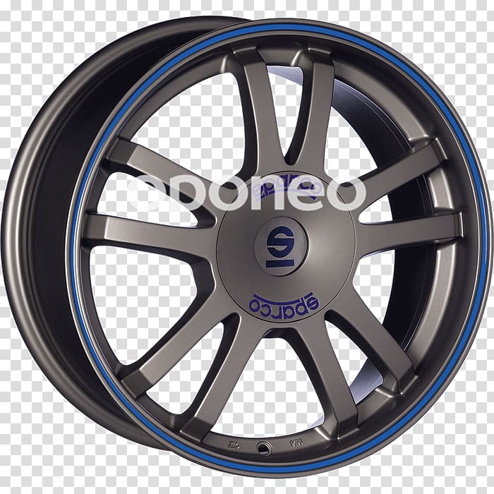 Car Sparco Autofelge Alloy wheel, car transparent background PNG clipart