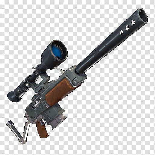 Fortnite Battle Royale Sniper rifle, assault rifle transparent background PNG clipart