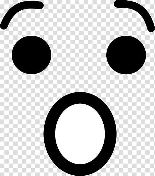 Smiley Fear Face , Cartoon Worried Face transparent background PNG clipart