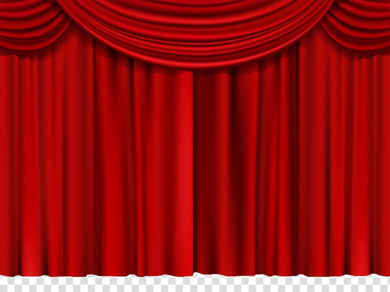red theater curtain, Theater drapes and stage curtains Red Theatre Pattern, Stage cloth red curtains transparent background PNG clipart