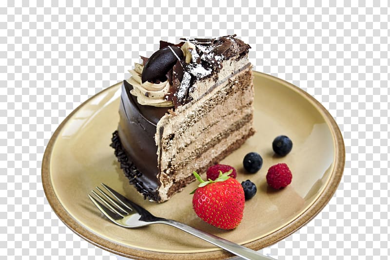 Flourless chocolate cake Black Forest gateau Cream Bakery, cake transparent background PNG clipart