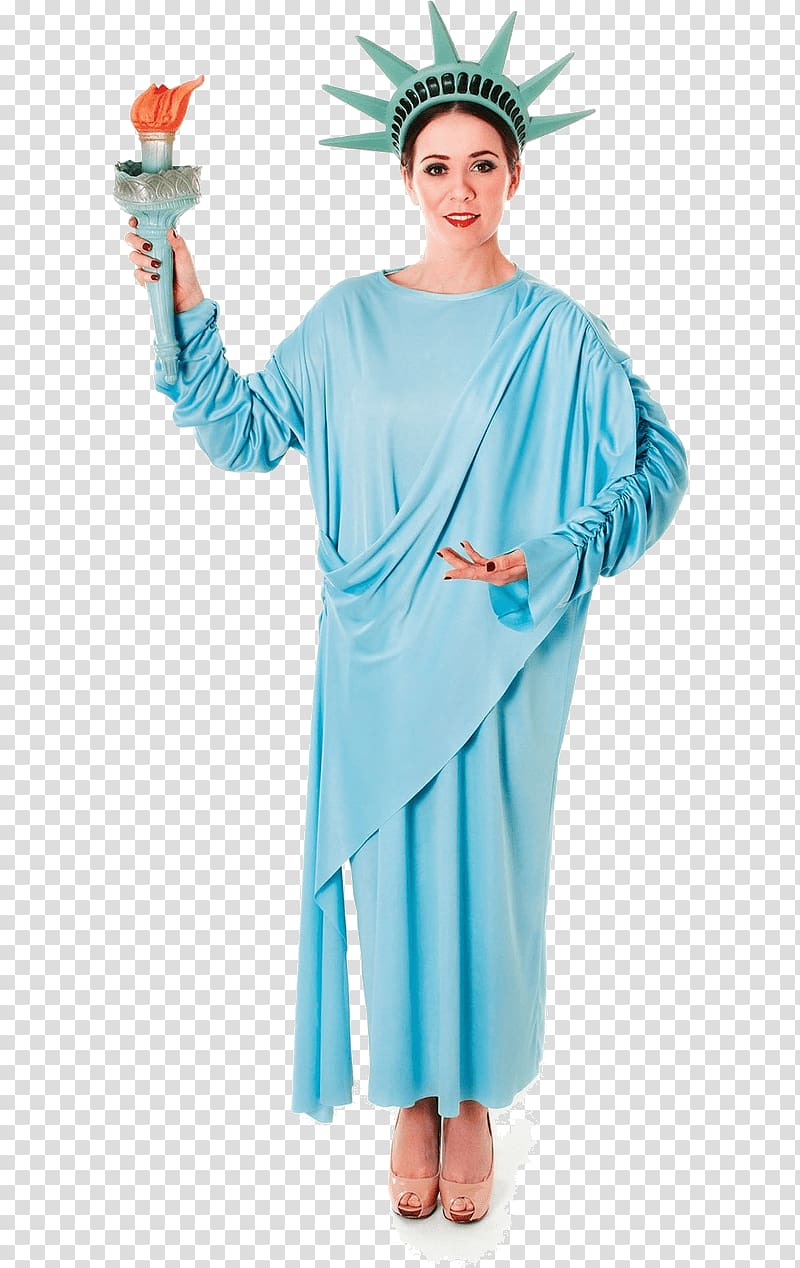 Statue of Liberty The Works Fancy Dress Costume party Clothing, statue of liberty transparent background PNG clipart
