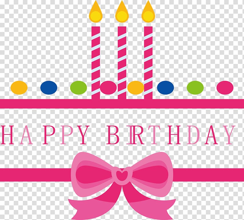 Happy Birthday text illustration, Birthday design transparent background PNG clipart