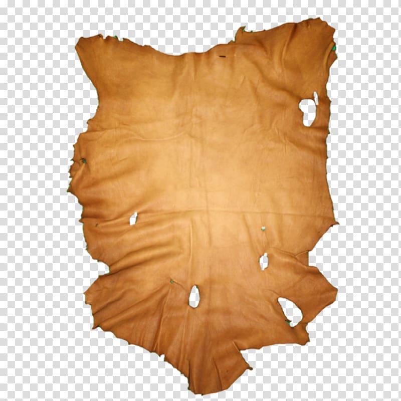 Buckskin Cattle Hide Leather Suede, leather pattern transparent background PNG clipart