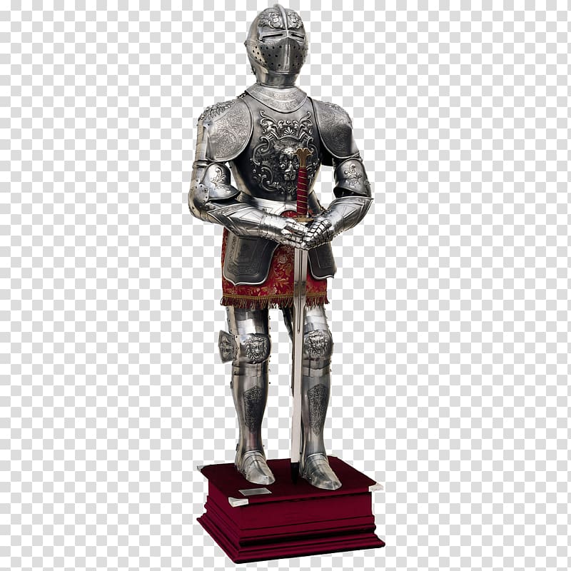 Royal Armoury of Madrid Espadas y Sables de Toledo Plate armour, knight armour transparent background PNG clipart