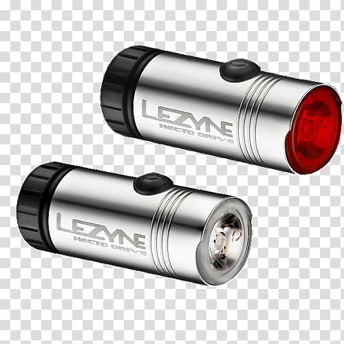 Bicycle Light Lezyne Combo Hecto Drive Black Flashlight Lezyne Hecto Drive 400 Front Light, light transparent background PNG clipart