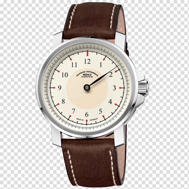 Nautische Instrumente Mühle Glashütte Glashütte Original Automatic watch, watch transparent background PNG clipart