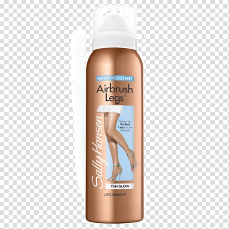 Sun tanning Lotion Cosmetics Airbrush Leg, spray tan transparent background PNG clipart