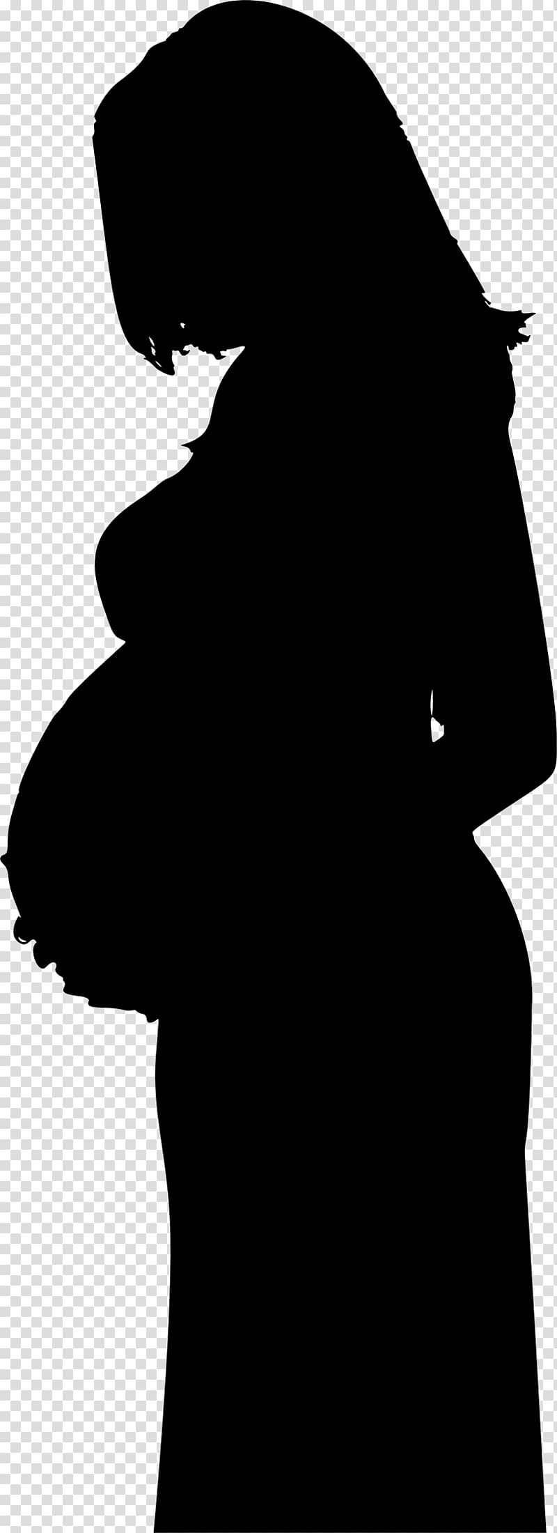 Pregnancy Mother Silhouette Woman, pregnancy transparent background PNG clipart