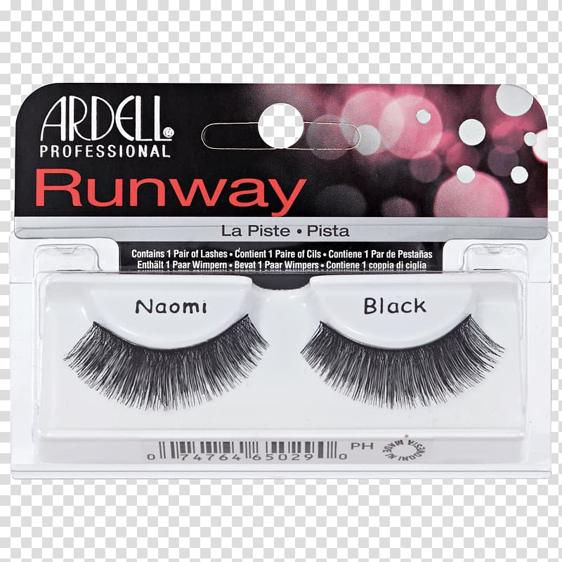 Ardell Lashes Black Eyelash extensions Cosmetics Fashion, makeup elements transparent background PNG clipart