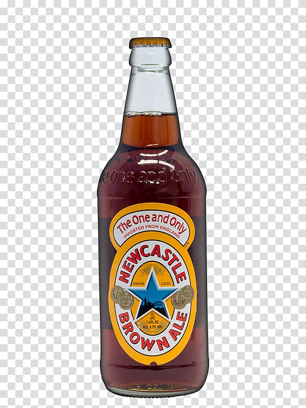 Newcastle Brown Ale Beer India pale ale, beer transparent background PNG clipart