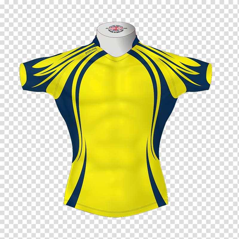 Jersey T-shirt Rugby shirt, T-shirt transparent background PNG clipart