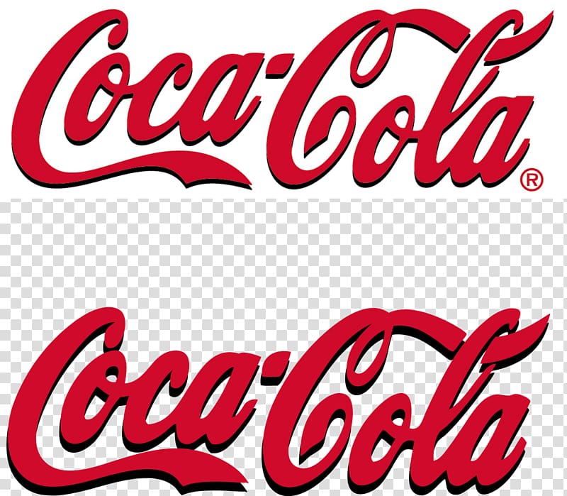 two Coca-Cola logos, The Coca-Cola Company Fizzy Drinks United States, Coca Cola Logo transparent background PNG clipart