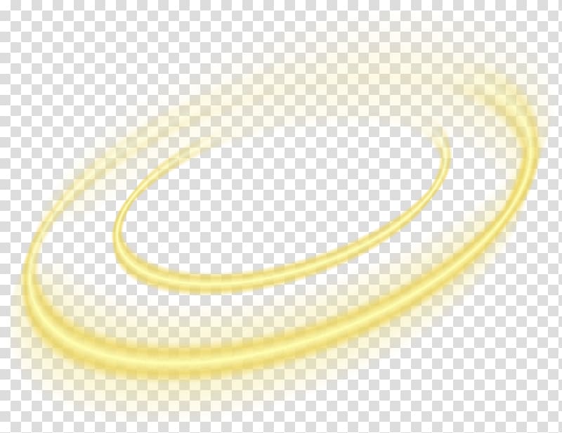 yellow circle light effect element transparent background PNG clipart