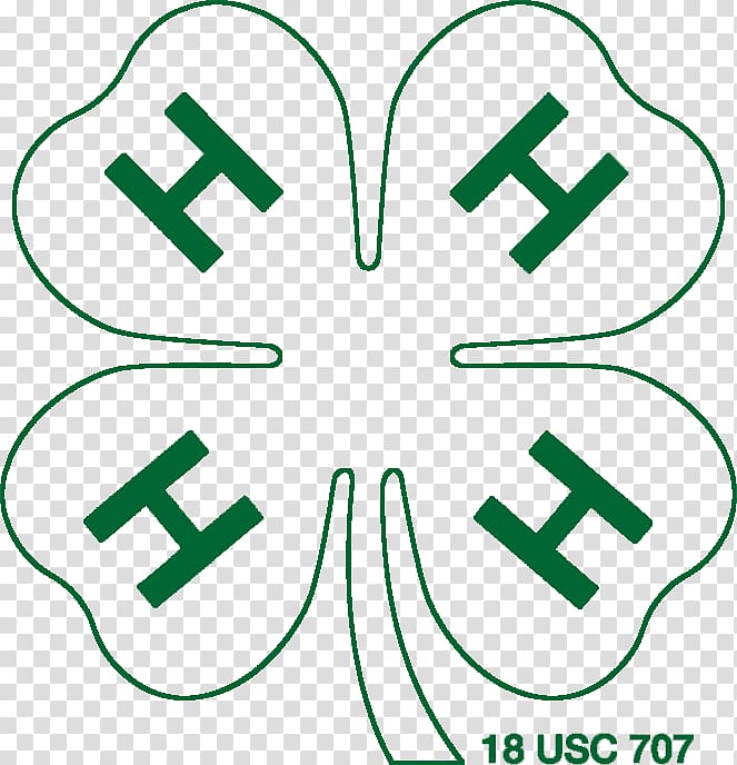 4-H White Clover Institute of Food and Agricultural Sciences Decal , Logo Graphics transparent background PNG clipart
