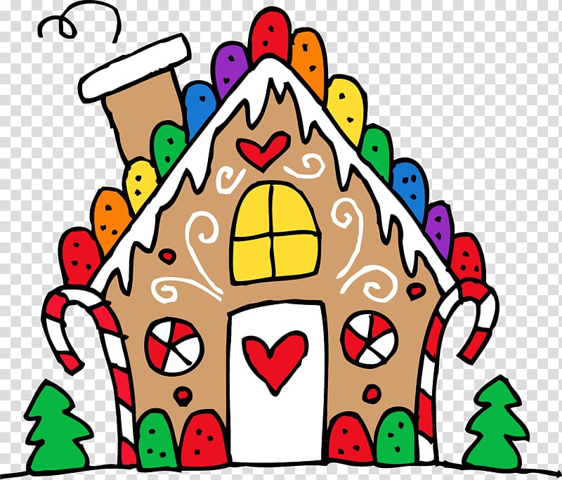 Gingerbread house The Gingerbread Man , ginger bread house transparent background PNG clipart