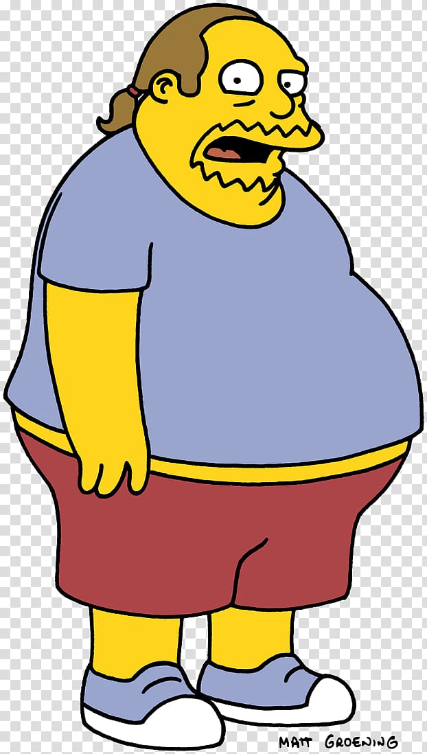 Comic Book Guy Bart Simpson Milhouse Van Houten Professor Frink, comic book transparent background PNG clipart