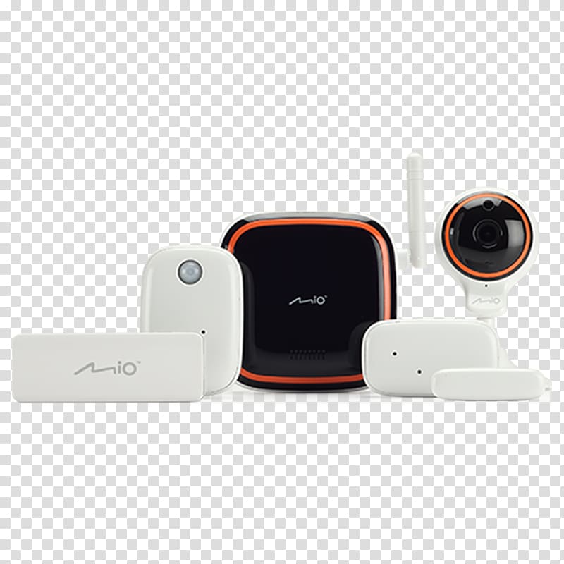 Video Cameras Secure Digital Home Automation Kits Sensor, smart house transparent background PNG clipart